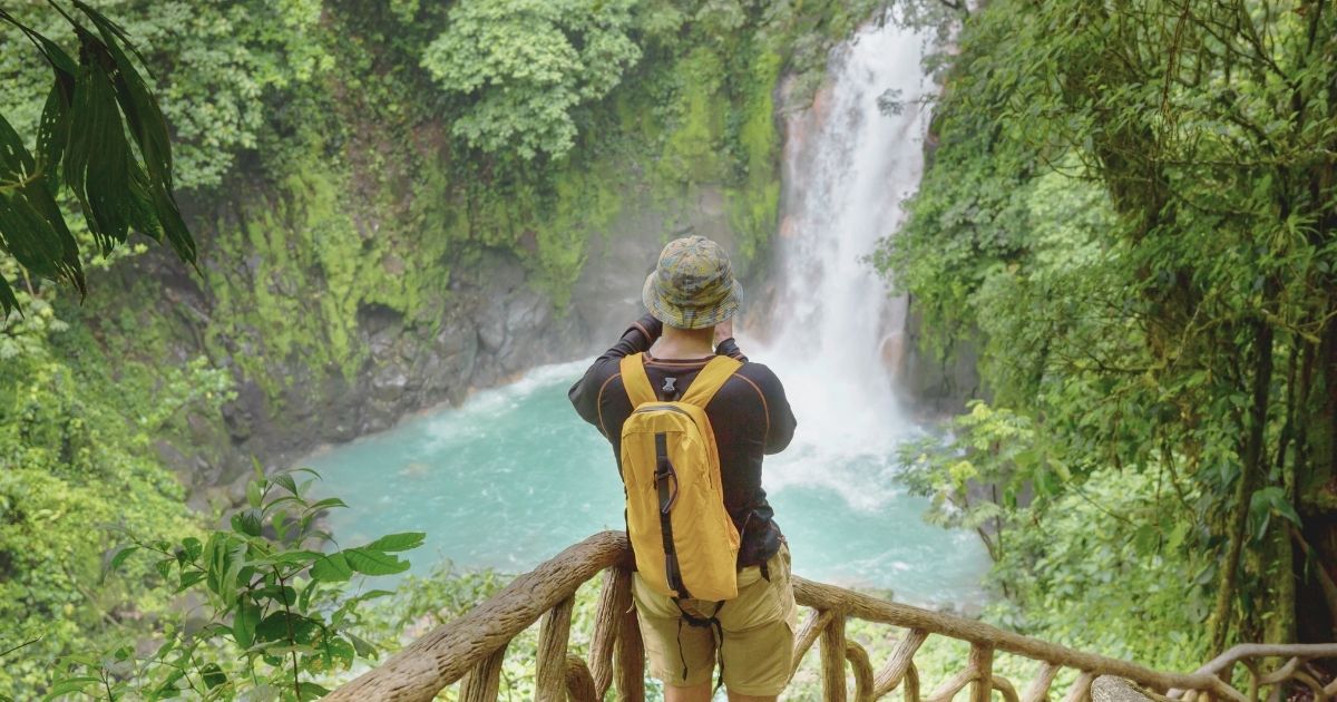 man enjoying living in Costa Rica with a digital nomad visa