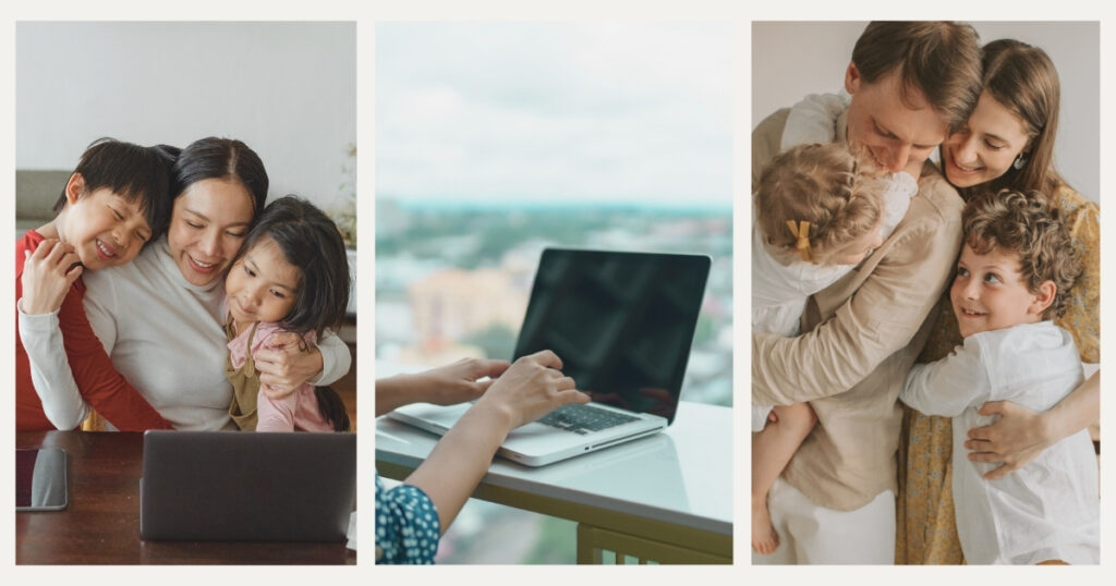 digital nomad family educating children