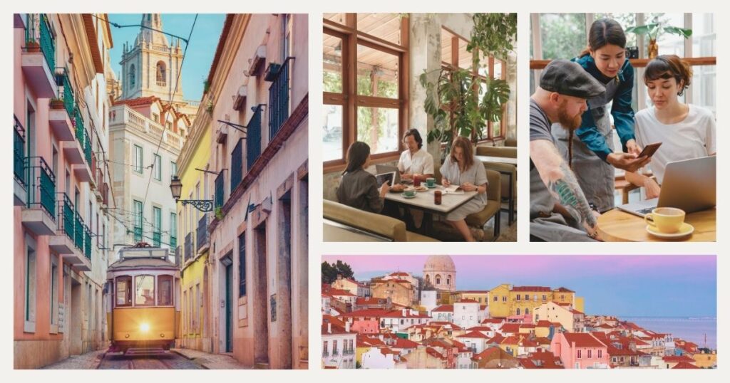 people working from Portugal as digital nomads
