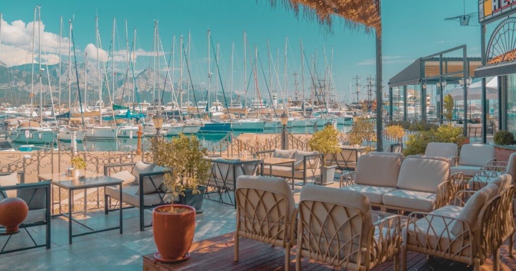 hermoso restaurant en Antalya
