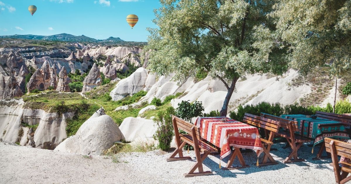 hermoso paisaje en Turquia