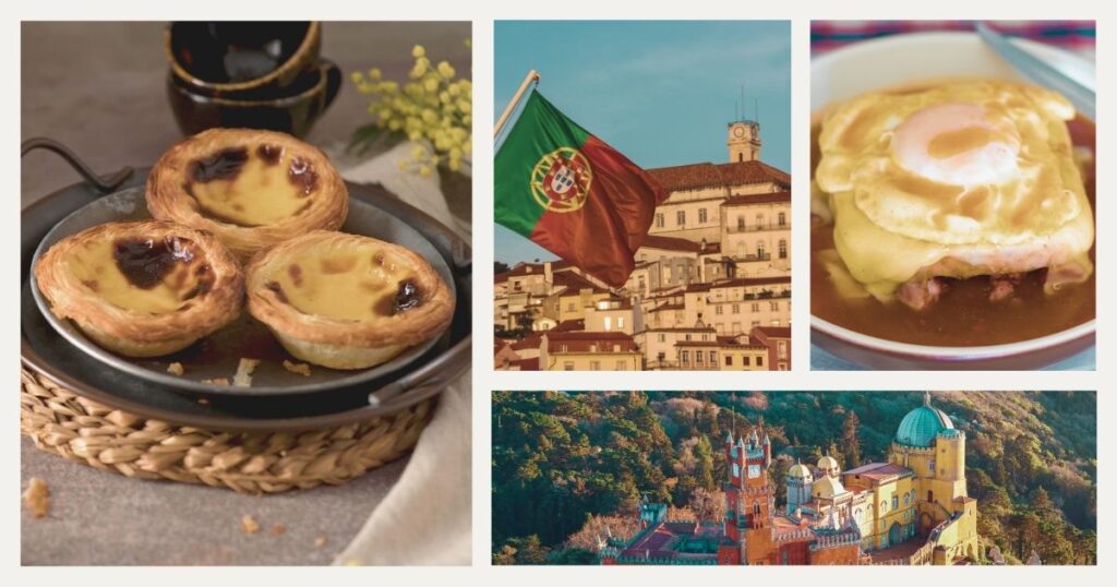platos tipicos y paisajes turisticos de Lisboa