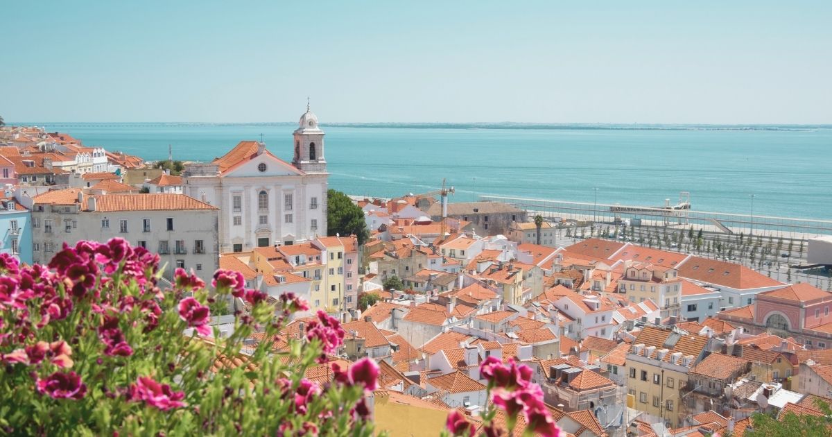 paisaje turistico en Lisboa