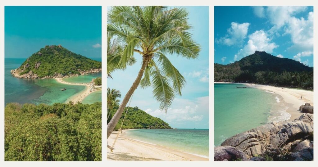 hermosas playas en Koh Phangan