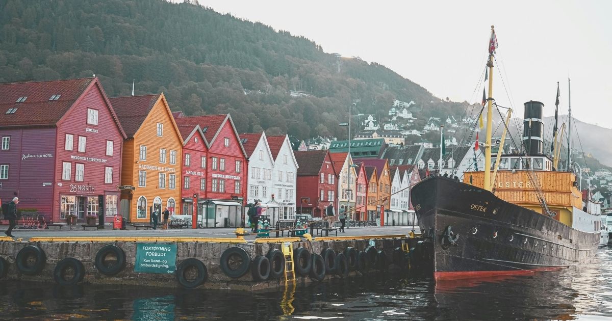 hermosas casas tipicas de Noruega