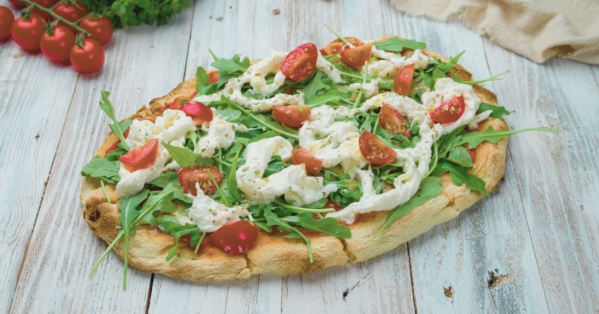 pizza sabrosa de Roma