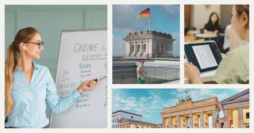 personas aprendiendo aleman