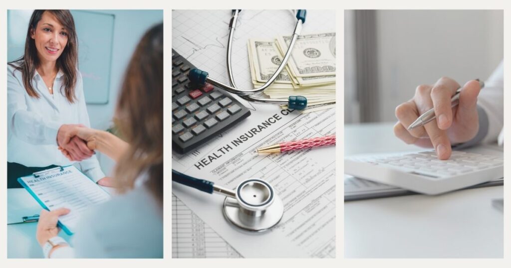 doctora atendiendo paciente con seguro medico en Tailandia