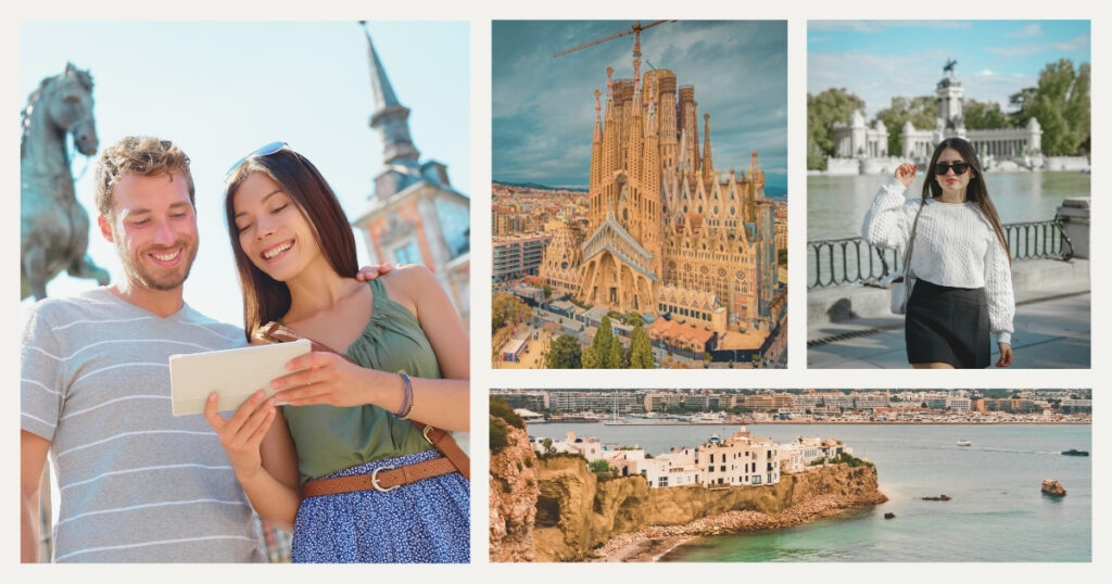personas disfrutando de su visa para trabajar remoto en España