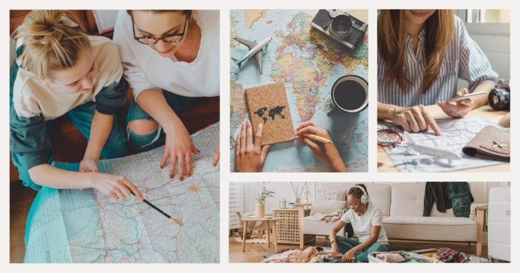 mujeres planificando cambio de ciudad con antelacion