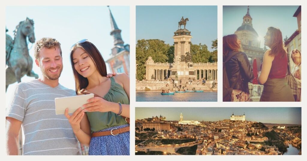 nomadas digitales explorando Madrid