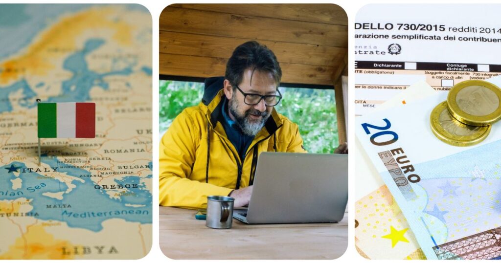Impuestos en Italia para nómadas digitales