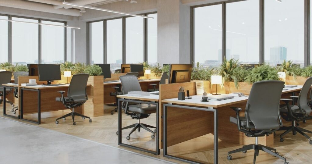 nice view of one of the top 4 coworking spaces in San Francisco