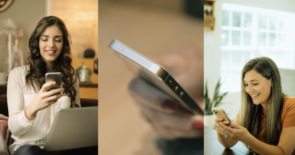 mujer descubriendo los requisitos para transferir una esim
