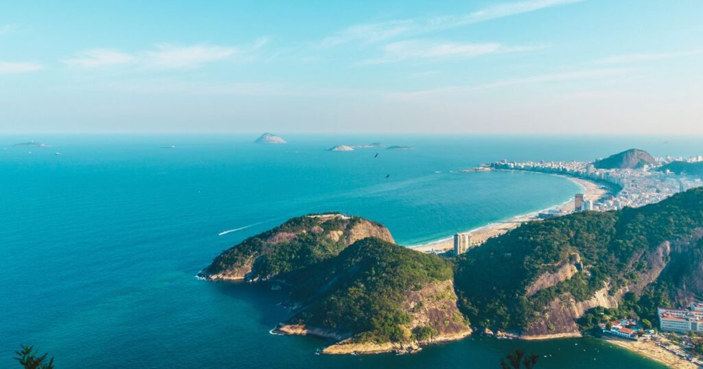 playa en Brasil
