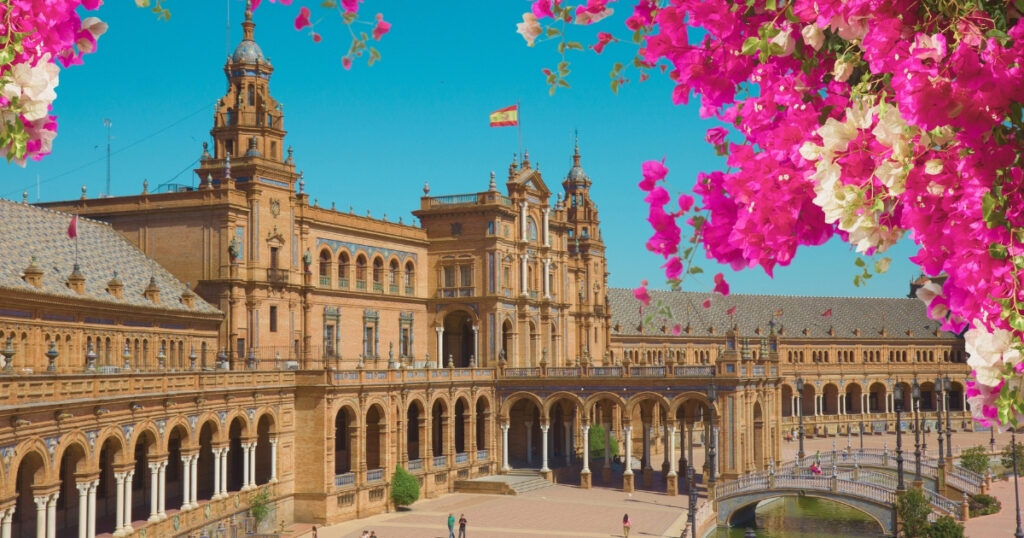Famouse Square of Spain
