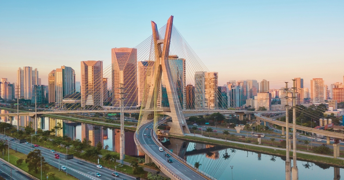 hermosa vista de una ciudad en Brasil