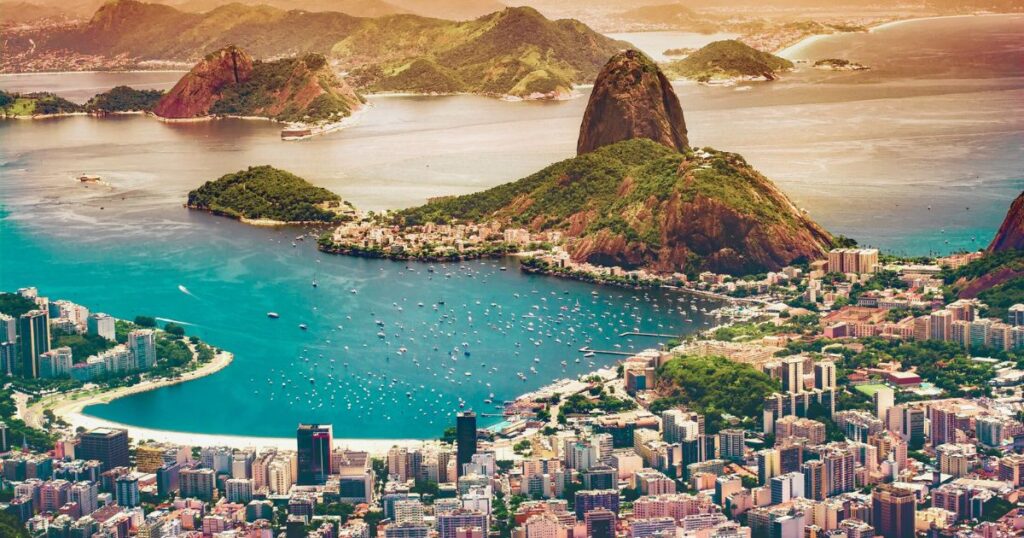 beach in Rio de Janeiro, Brazil