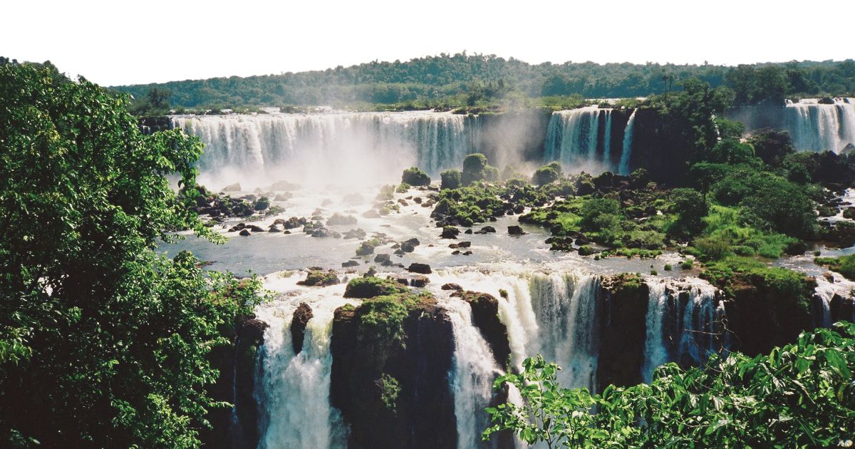iguassu falls in Brazil
