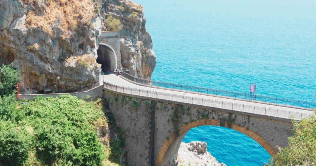 Road of Amalfi Coast, Italy
