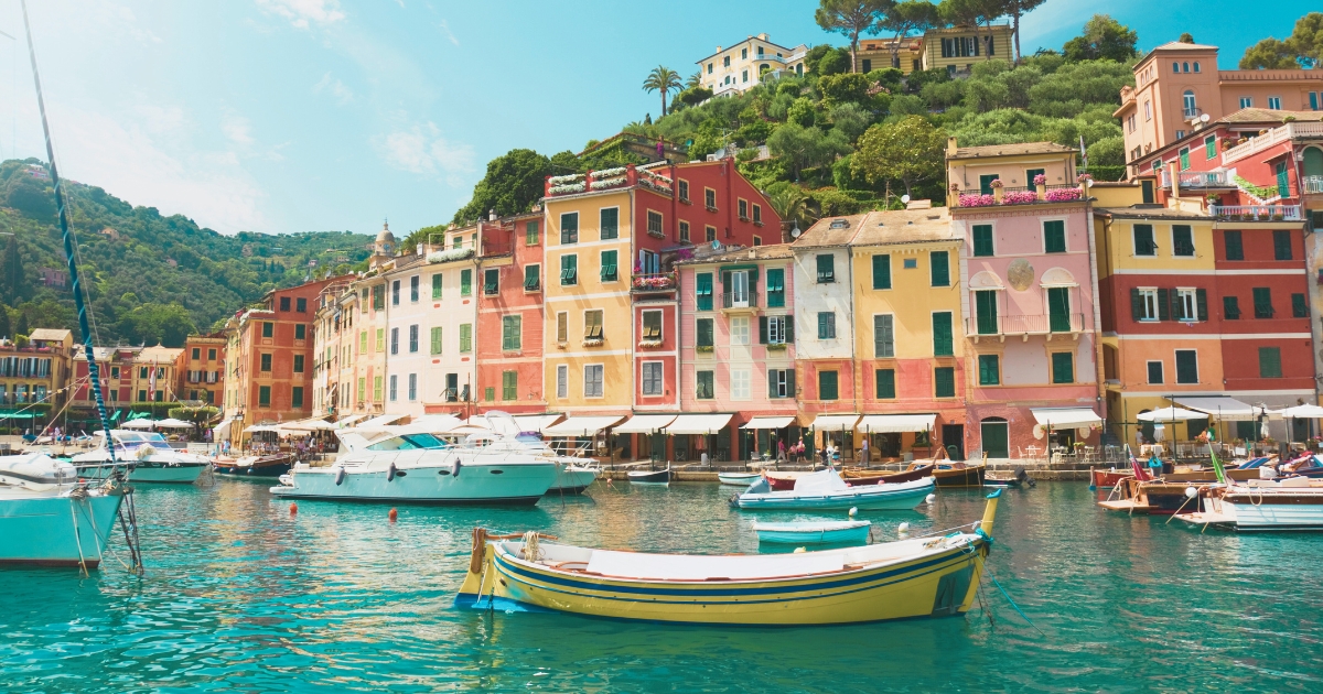 Beautiful Portofino in Italy