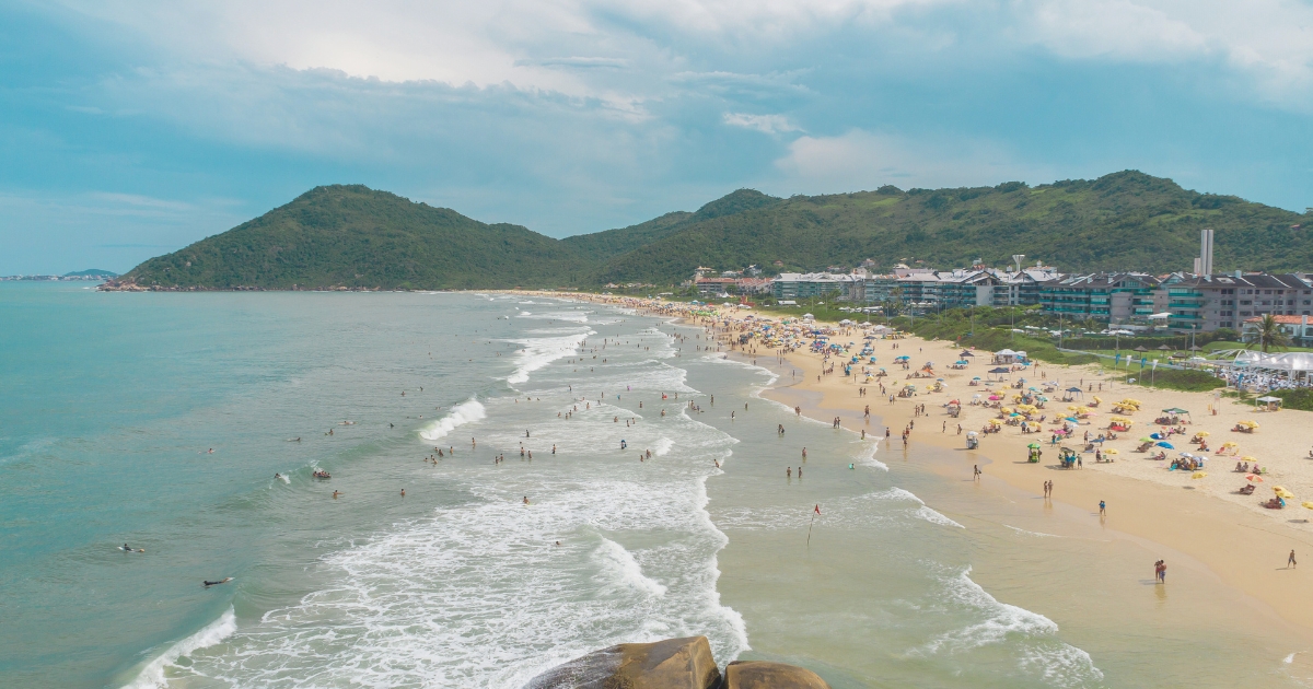 Praya Brava en Florianopolis, Brazil.