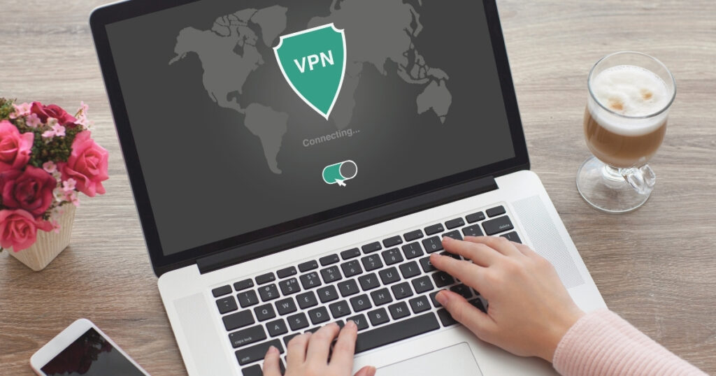 utilizando vpn gratuita en la laptop en Estados Unidos