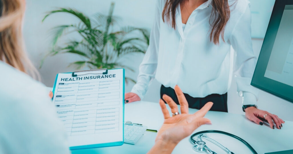 woman consulting in France