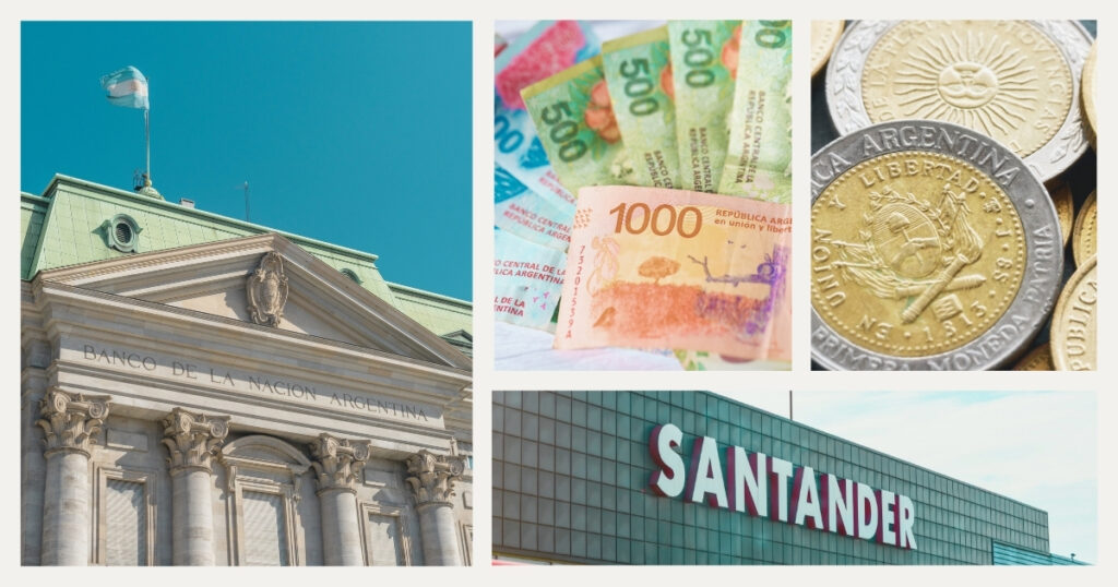 Banco de la Nacion y Santander, dos de los mejores bancos en Argentina