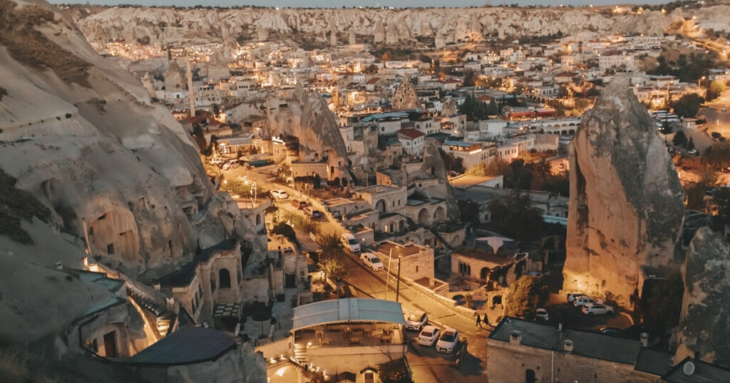 imagen de una ciudad en Turquia