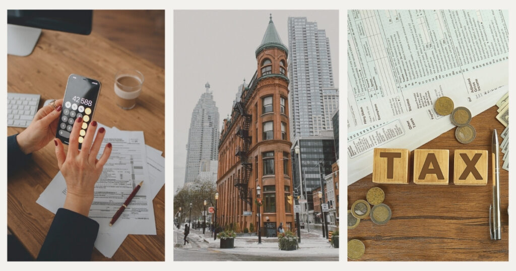 calculating taxes for foreigners in Canadá