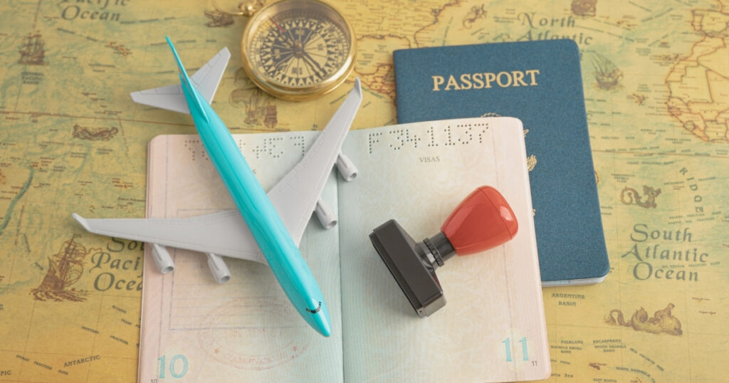 emision de visa en el pasaporte