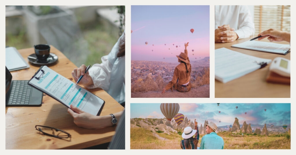 tourists using traveling safe with a health insurance in Turkey