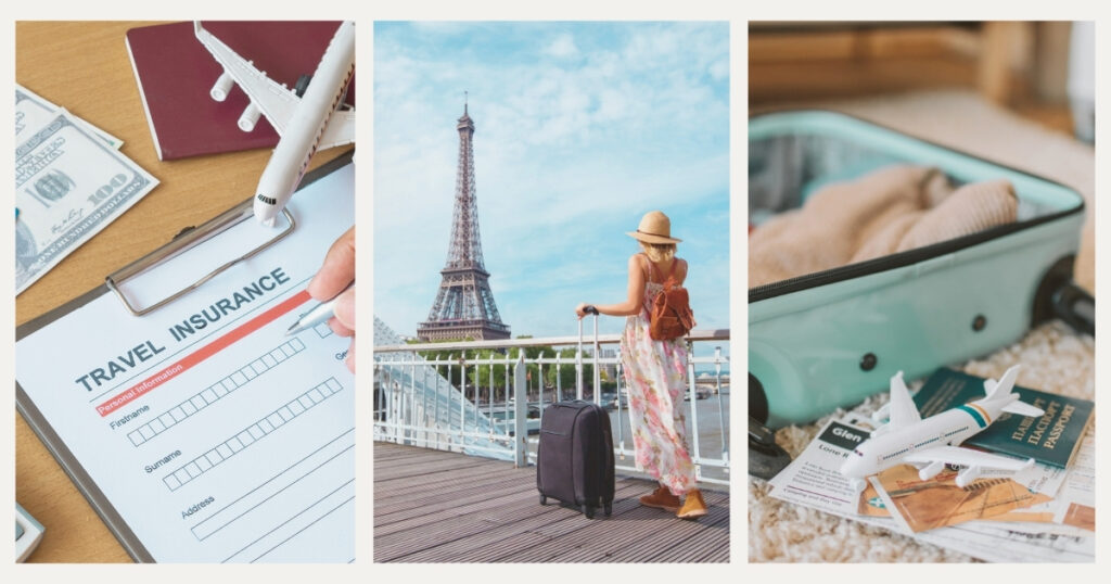mujer joven explorando Francia con el mejor seguro de viaje