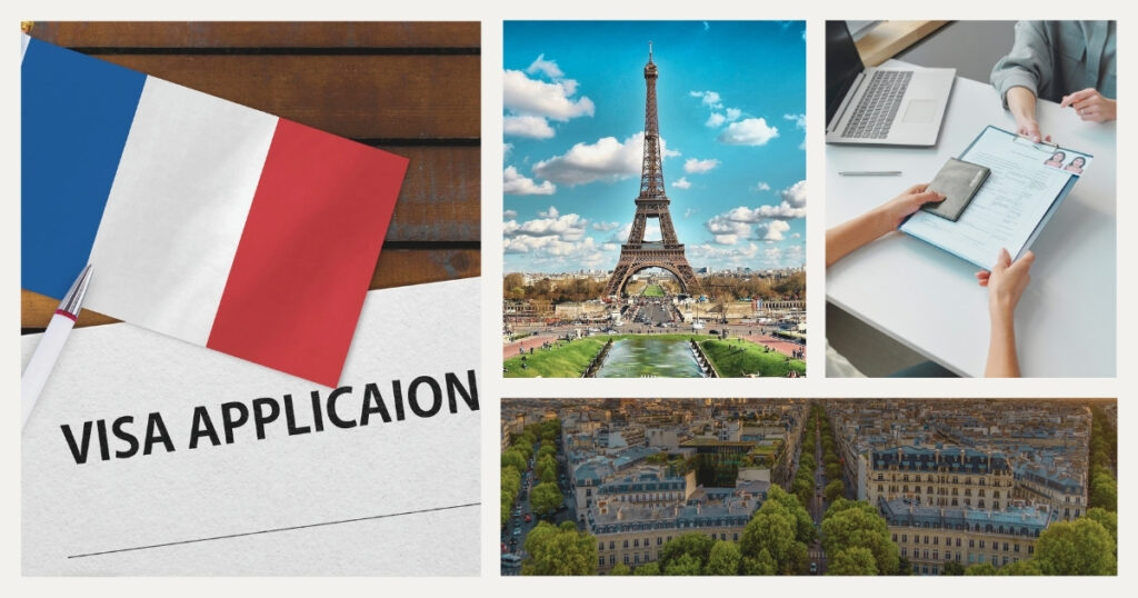 France work visa application