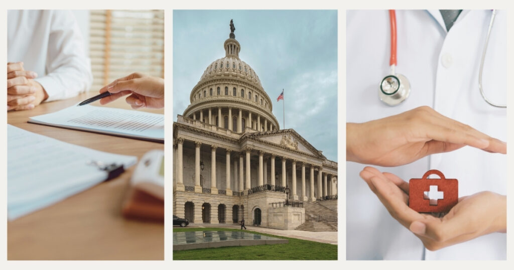person using the healthcare system in the United States