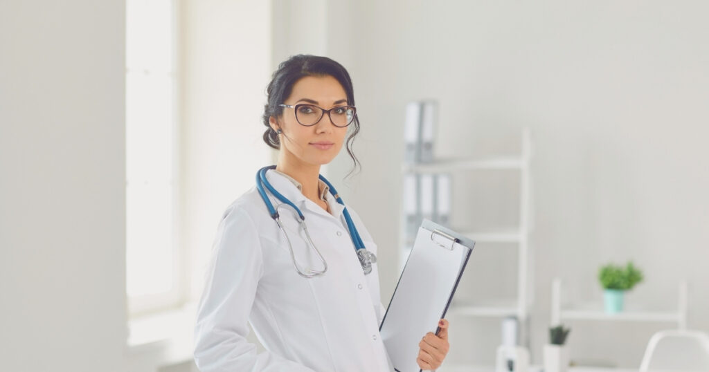 woman doctor in the United States