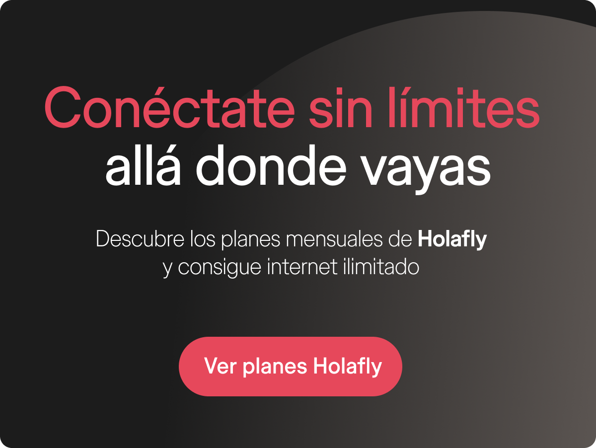 Conectate sin límites allá donde vayas