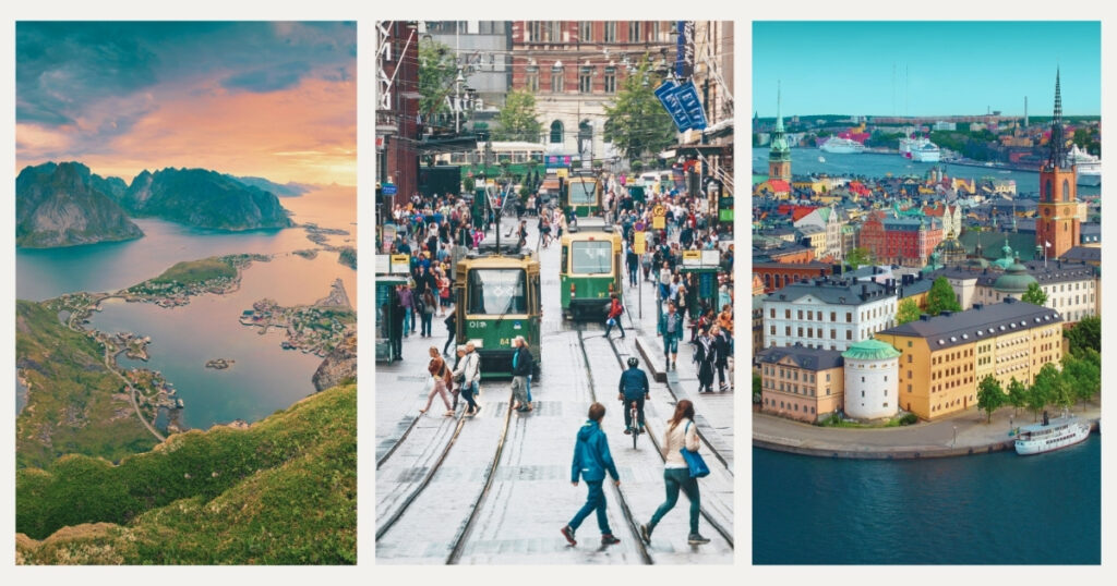 hermosos paisajes de paises del norte de Europa