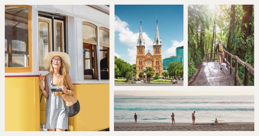 people enjoying popular destinations for digital nomads