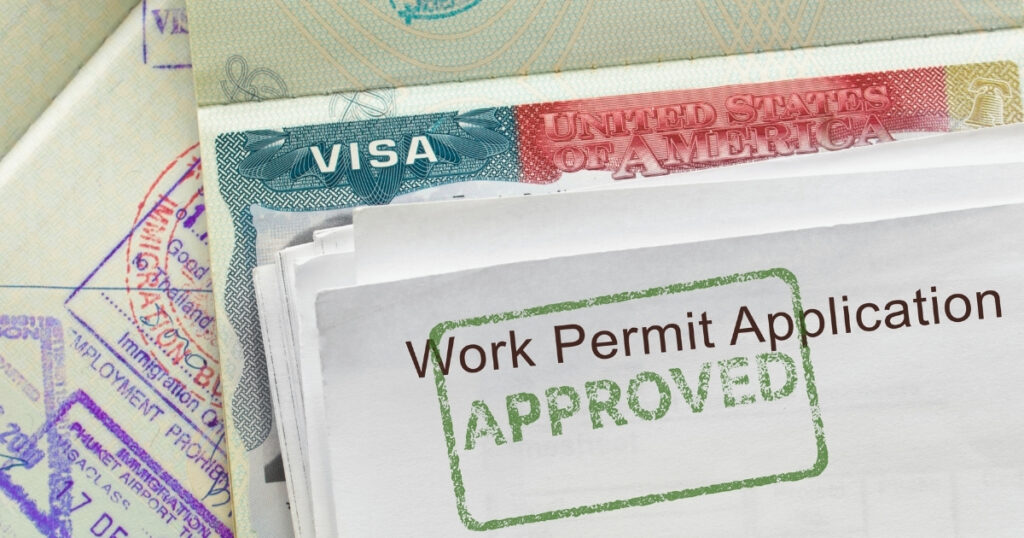 work visa in Germany approved