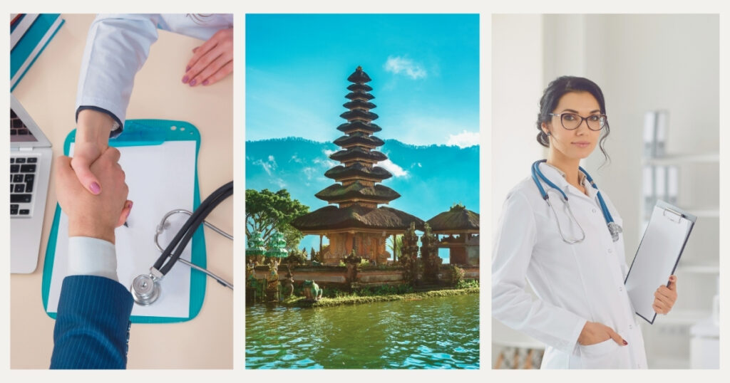 woman doctor in Indonesia