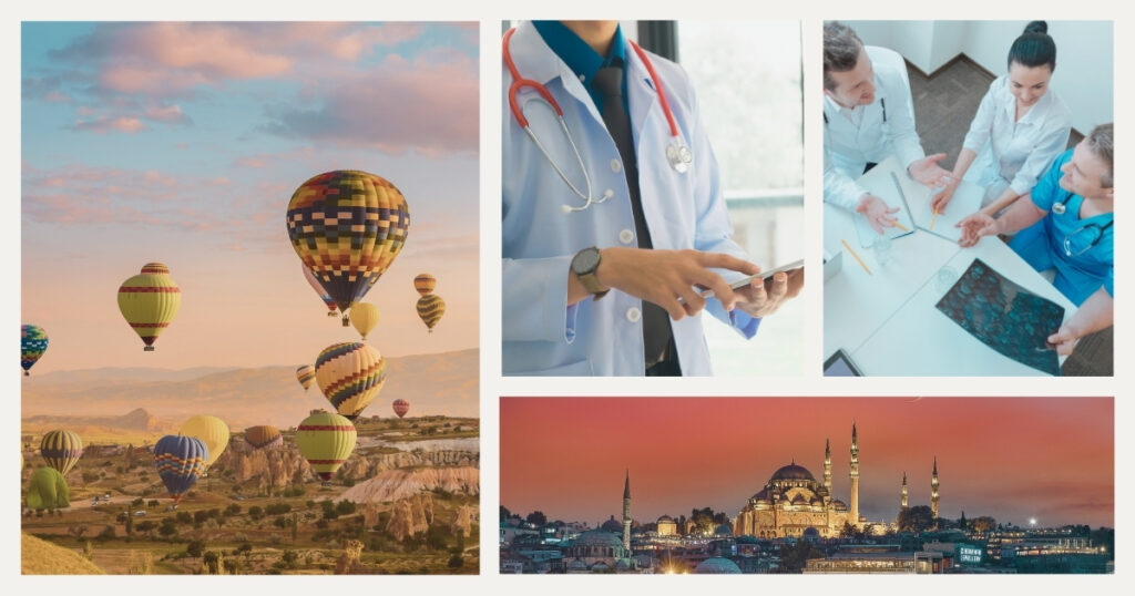 medicos atendiendo en Turquia