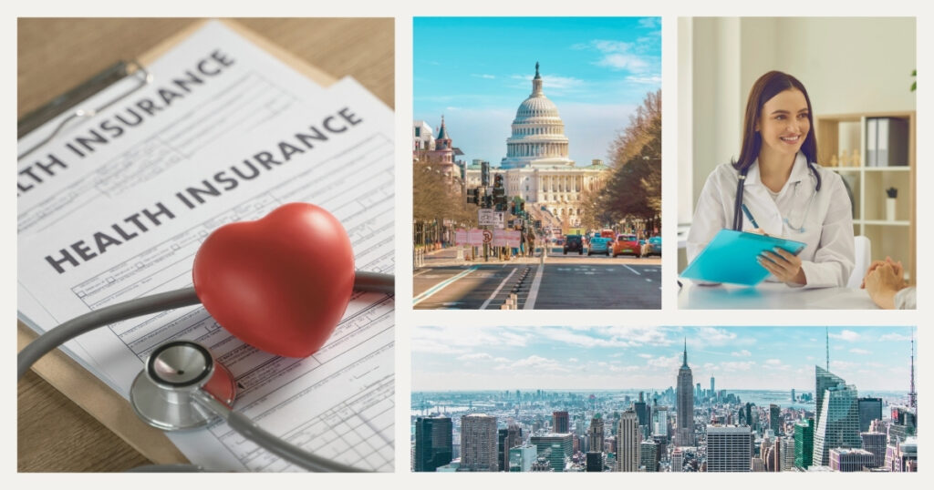 woman doctor consulting in the United States