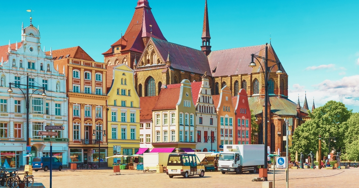 hermoso paisaje en Alemania