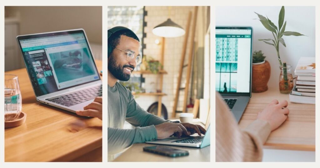 hombre disfrutando de los beneficios de trabajar para empresas para nomadas digitales