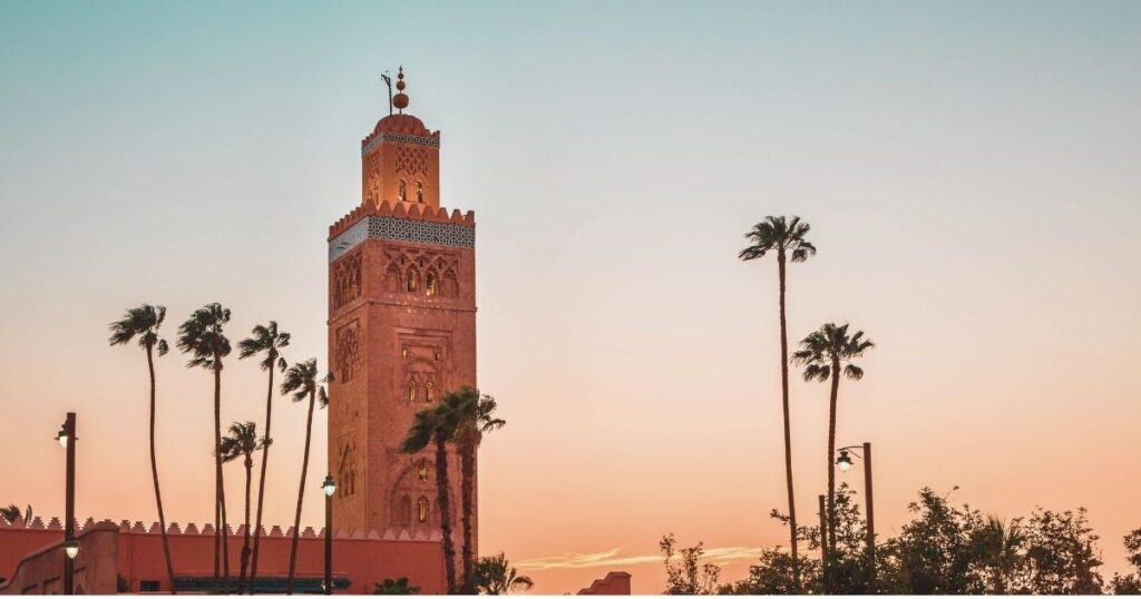 nice view of Marrakesh