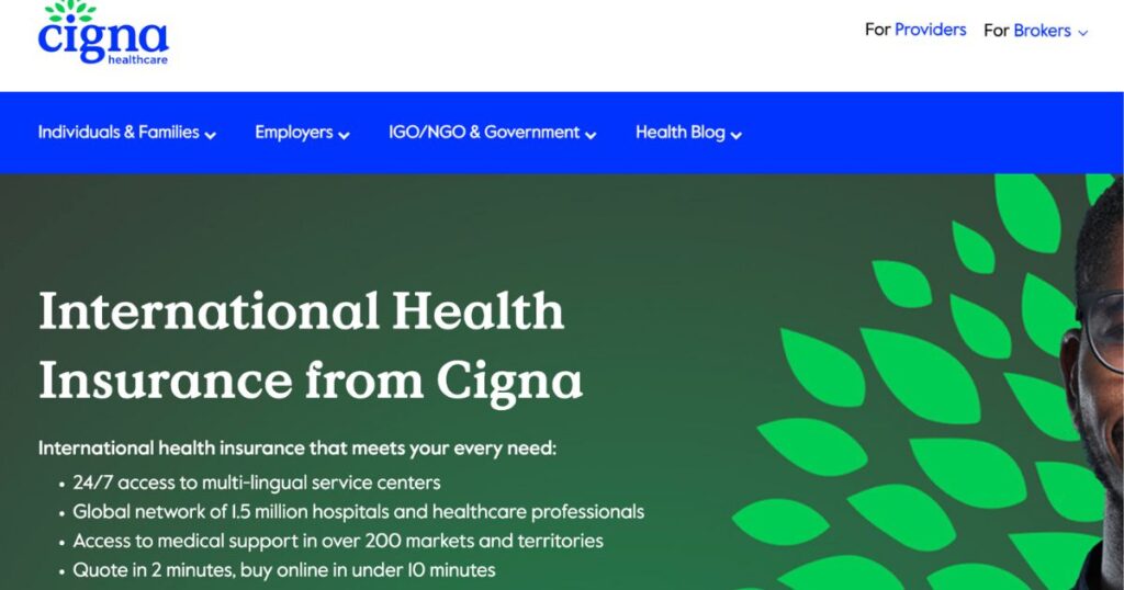 cigna global, cobertura de saludo premium para nomadas digitales
