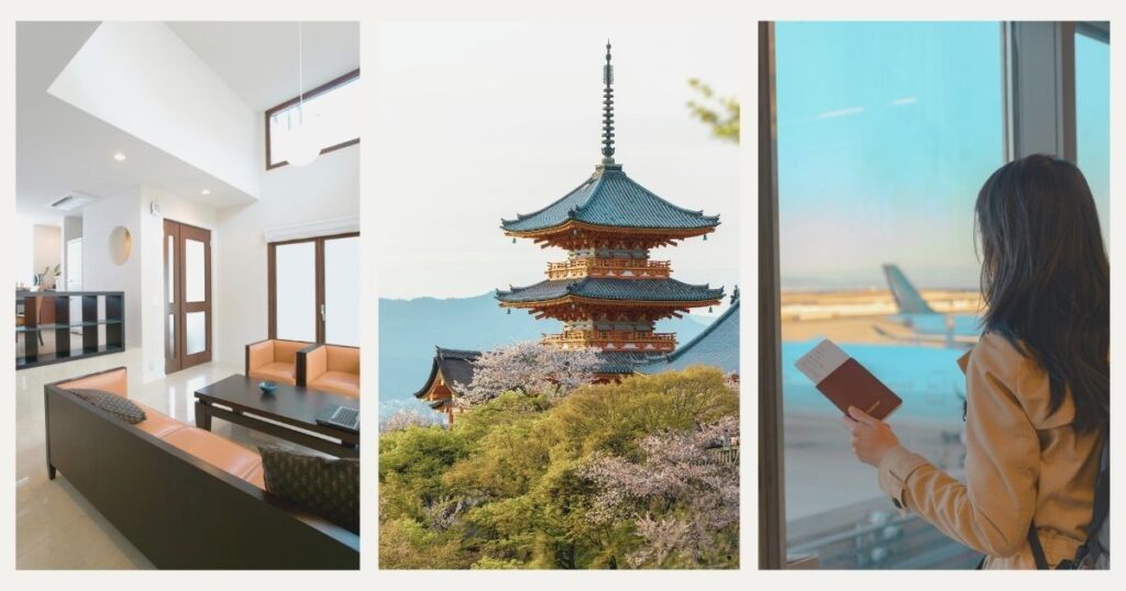digital nomad woman moving to Japan