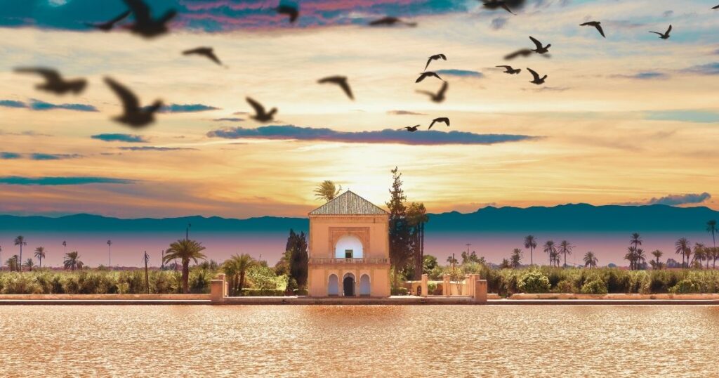 nice view of city in Morocco